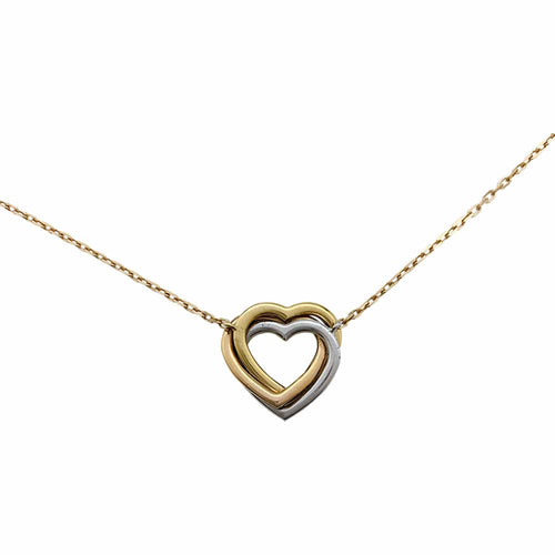Collier Collier Cartier Coeur Trinity trois ors. 58 Facettes 30024