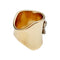 Bague 53 Bague or jaune et blanc, étoile marine diamants. 58 Facettes 30315