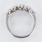 Bague 55 Bague or blanc 5 diamants 58 Facettes 18-144-55