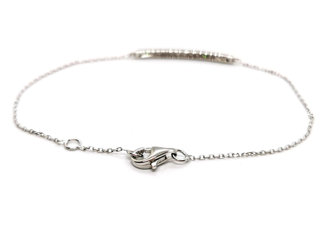 Bracelet Bracelet Or blanc Diamant 58 Facettes 1186471CN
