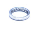 Bague 54 Bague Demie alliance Or blanc Diamant 58 Facettes 1021705CD