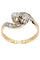 Bague 52 Toi et moi ancien diamants 58 Facettes 31891