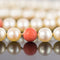 Collier Sautoir perles et perles de corail 58 Facettes 17-312A