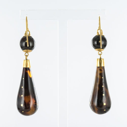 Boucles d'oreilles Boucles d'oreilles écailles cloutées d'or 58 Facettes 19-258A