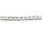 Bracelet Bracelet ligne diamants en platine. 58 Facettes 30600