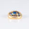 Bague Bague Jonc saphir Diamants 58 Facettes 0