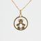 Pendentif Pendentif ourson or jaune et sa chaîne 58 Facettes 21-225B