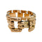 Bracelet Bracelet "Tank" en or rose. 58 Facettes 29679