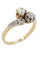 Bague 55 Vous et moi ancien perle et diamants 58 Facettes 34271
