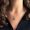 Pendentif Pendentif art déco diamants saphirs calibrés 58 Facettes 16-148