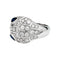 Bague 53 Bague Bulgari "Serpenti" en or blanc, diamants et saphirs. 58 Facettes 30128