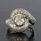 Bague 50 Bague tourbillon diamants or blanc 58 Facettes 15-269-50-1