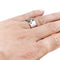 Bague 51 Bague Chaumet or blanc et diamants, collection "Liens". 58 Facettes 30431