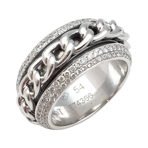 Bague 54 Bague Piaget,"Possession", or blanc, diamants. 58 Facettes 29210