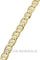 Bracelet Bracelet maille marine battue 58 Facettes 32901