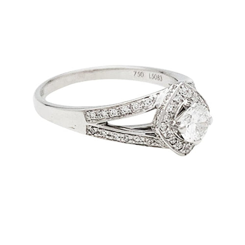 Bague 52 Bague Mauboussin, "Love my Love", or blanc et diamants. 58 Facettes 30436