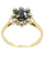 Bague 55 Bague saphir et diamants 58 Facettes 11991