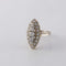 Bague Bague Marquise pavage Diamants 58 Facettes 1