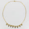 Collier Collier draperie ancienne or jaune et or blanc 58 Facettes 16-280