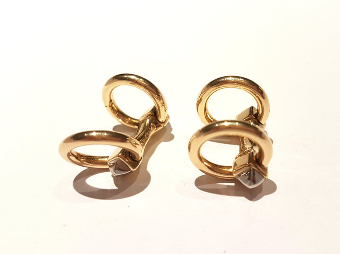 Boutons de manchette Cartier Boutons de manchette Or jaune 58 Facettes 00483CN
