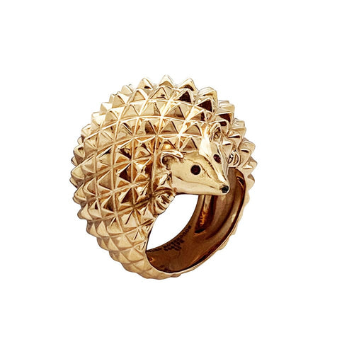 Bague 53 Bague Boucheron, "Hans le Hérisson", or rose. 58 Facettes 30235