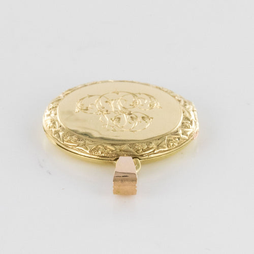 Pendentif Pendentif ancien médaillon ciselé 58 Facettes 20-175A