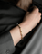 Bracelet Bracelet or jaune, ligne de diamants 58 Facettes