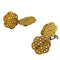 Boutons de manchette Boutons de manchette moucharabieh en or jaune 58 Facettes 30253