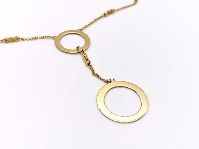 Collier Collier Or jaune 58 Facettes 1029212CN