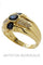 Bague 53 Bague saphirs et diamants 58 Facettes 11531