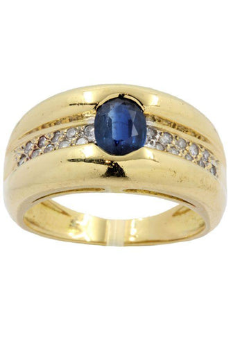 Bague 54 Bague saphir et diamants 58 Facettes 29201
