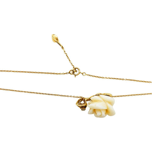 Collier Collier Dior, "Rose Dior Pré Catelan", corail, diamant et or. 58 Facettes 30645