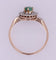 Bague 53 Bague ancienne pompadour émeraude diamants 58 Facettes 19-528-48