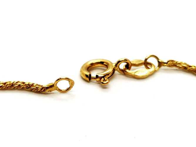 Collier Collier Maille palmier Or jaune 58 Facettes 1048314CD