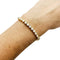 Bracelet Bracelet ligne diamants en or jaune. 58 Facettes 30518