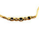 Collier Collier Maille anglaise Or jaune Saphir 58 Facettes 1161955CD
