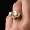 Bague 54 Bague perles et diamants toi et moi 58 Facettes 17-129-54-1