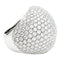 Bague 60 Bague boule diamants en or blanc. 58 Facettes 30550