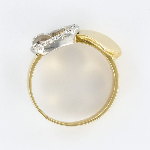 Bague 49 Bague ancienne ceinture Diamants 58 Facettes CV8-4031958-49-1