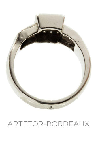 Bague 61 Bague ceinture diamantée 58 Facettes 5331