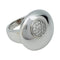 Bague 53 Bague or blanc et diamants. 58 Facettes 21801
