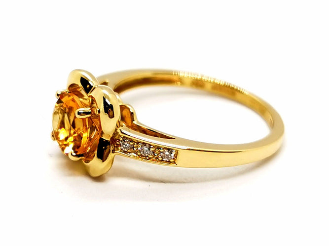 Bague 52 Mauboussin Bague Désirez l'amour Or jaune Citrine 58 Facettes 1161960CD