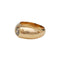 Bague 55 Bague jonc en or jaune, diamant. 58 Facettes 30238