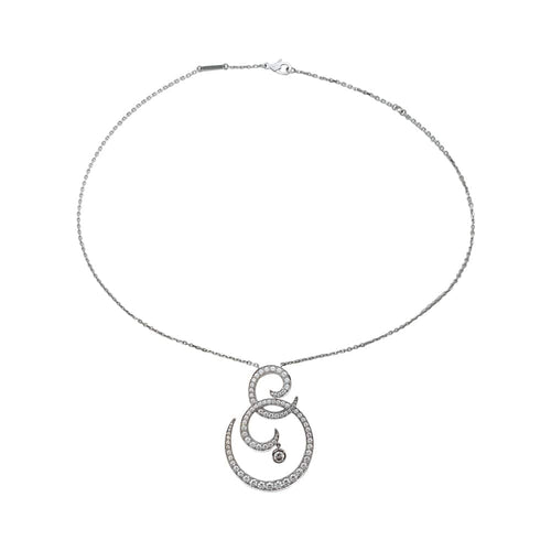 Pendentif Pendentif Van Cleef and Arpels "Oiseau de Paradis" en or blanc, diamants. 58 Facettes 29302