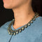Collier Collier préhnites saphirs oranges et grenats verts 58 Facettes 14-328-8438052
