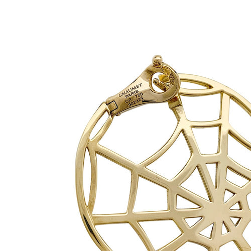 Boucles d'oreilles Boucles d'oreilles Chaumet "Attrapes-moi" en or jaune et diamants. 58 Facettes 30522