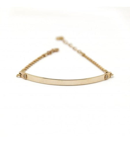 Bracelet 15 - 18 cm / Rose / Or 750 Bracelet "Love Bridge" THOMAS SABO 58 Facettes R200093