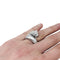 Bague 53 Bague Cartier "Panthère de Cartier" en or blanc, diamants, émeraudes et onyx. 58 Facettes 29075-1