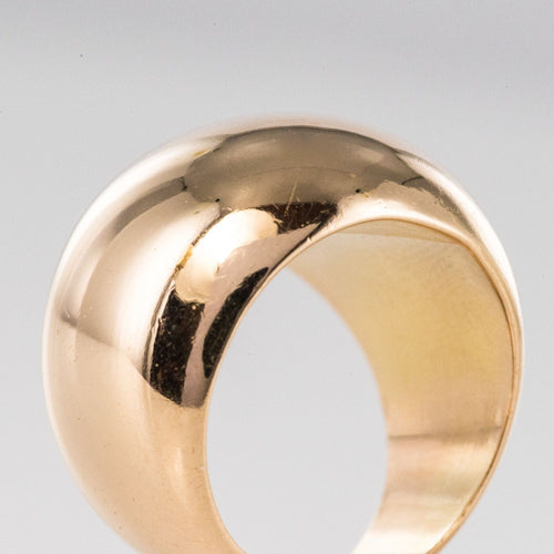 Bague 43 Bague boule or jaune 58 Facettes 20-240-42