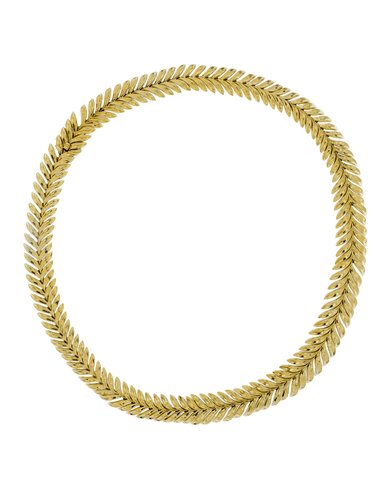 Collier Cartier - Collier Palmettes en or jaune 58 Facettes